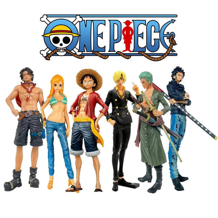 Bonecos One Piece Action Figures Anime Mangá