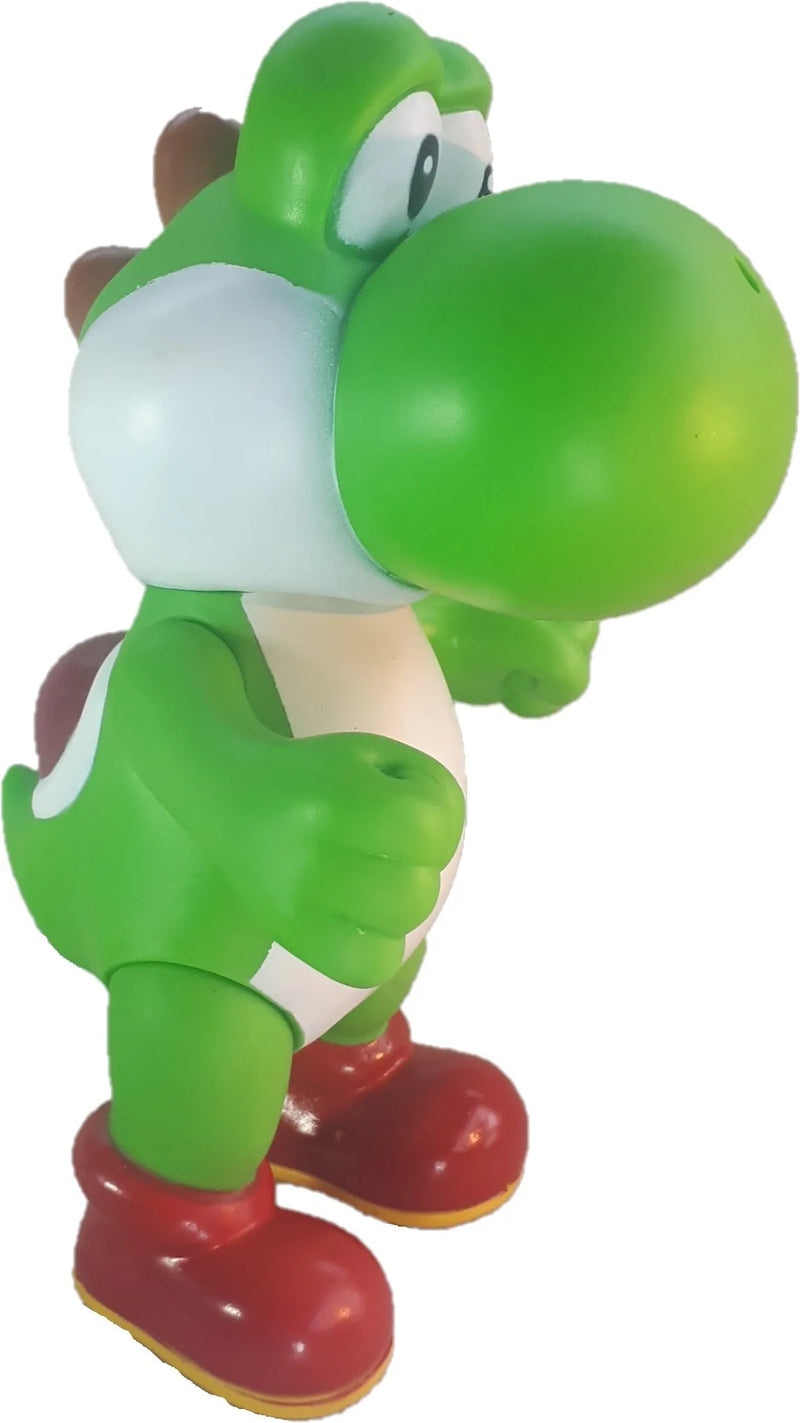 Boneco Yoshi 23cm Tradicional Nintendo Super Size Action Figure, Colecionar, Nintendo Switch, Brinquedos