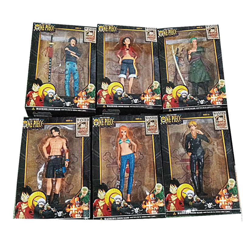 Bonecos One Piece Action Figures Anime Mangá