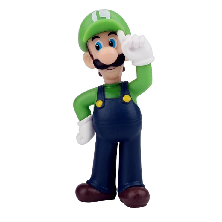 Bonecos Super Mario Bros Grandes | Nintendo Games Action Figure | Donkey Kong | Luigi | Bowser | Yoshi