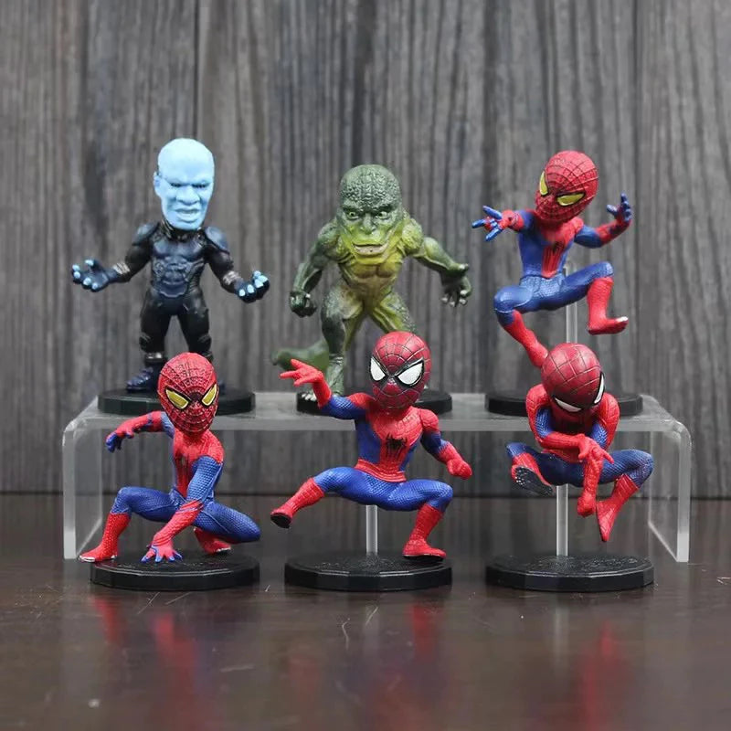 Boneco Homem Aranha 6 modelos - Spider man Marvel