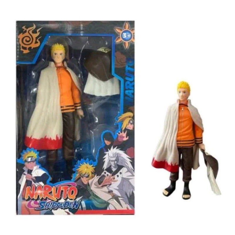 Boneco Naruto Shippuden 17cm Estatua Personagens Coleção Na Caixa Promoção