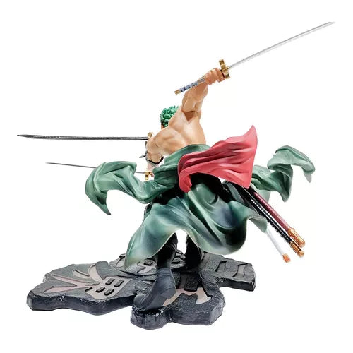 Boneco Roronoa Zoro Action Figure Anime One Piece Grandline