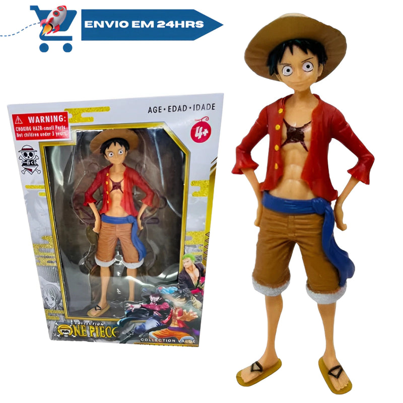 Boneco One Piece Luffy Action Figure 20cm Colecionável PVC