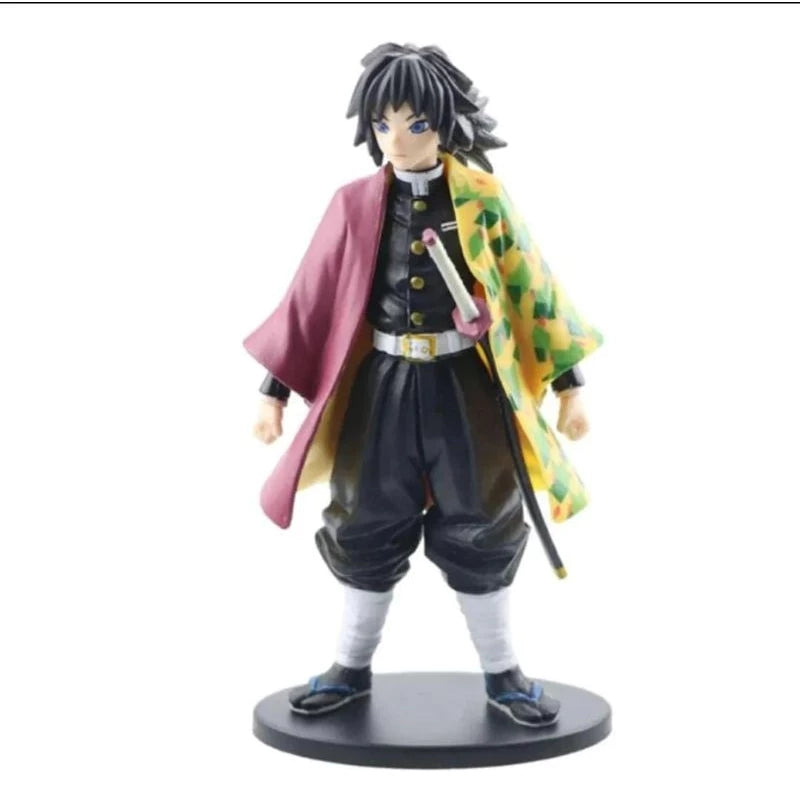 Demon Slayer Action Figure Kimetsu No Yaiba Coleção Tanjiro Kamado Nezuko Kamado Inosuke Shinobu Zenitsu Tomioka Boneco Anime Mangá Figura de Ação Demon Slayer