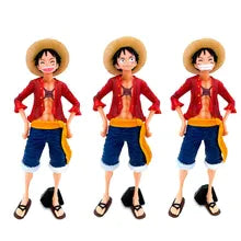 Figura de Ação Luffy 28cm - Monkey D. Luffy - One Piece - Action Figure Luffy